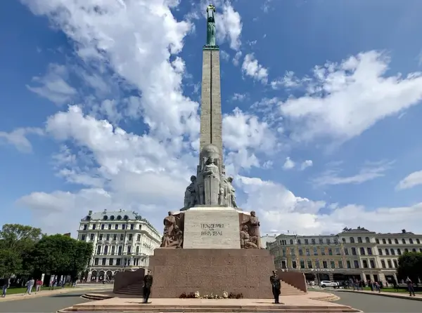 Freedom Monument (Brīvības piemineklis), Brīvības bulvāris, Riga, Latvia