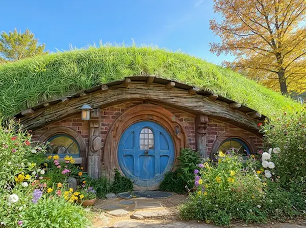 Hobbiton Movie Set