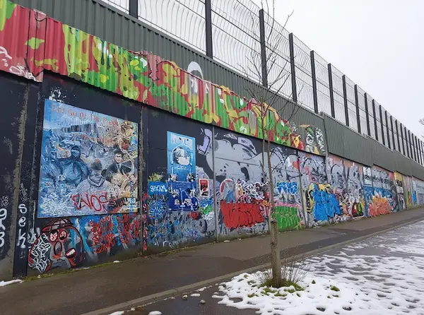 Falls Road and Shankill Road Murals / Peace Wall