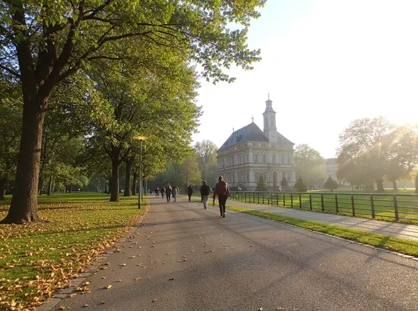 Saale Promenade / Paradies Park (Saale river promenade and park) 2