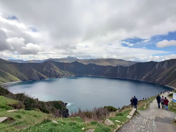 Quilotoa Lagoon