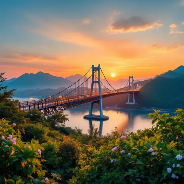 Jingan Suspension Bridge