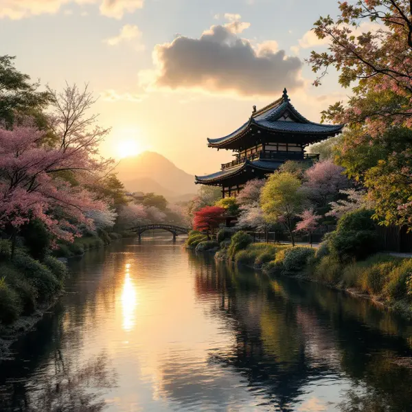 Walk along the Shirakawa Canal