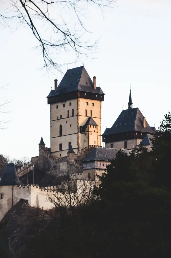 Karlštejn Castle - Gothic castle founded by Charles IV near Prague