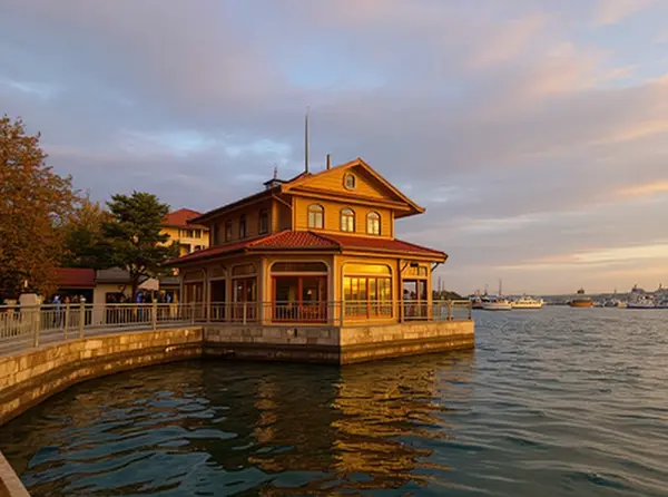 Boğaz kıyısında balık restoranı 5