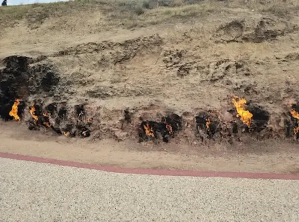 Yanar Dag (Burning Mountain)