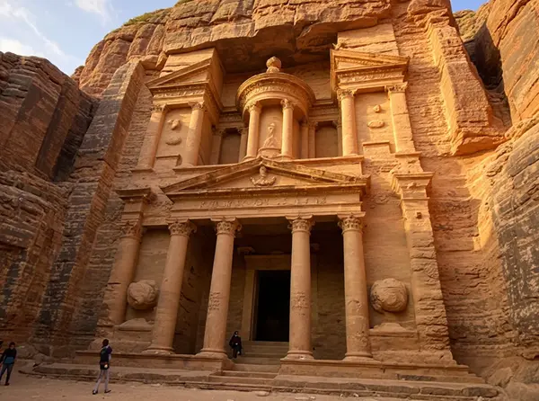 Royal Tombs (Urn Tomb, Silk Tomb, Corinthian Tomb) - Petra