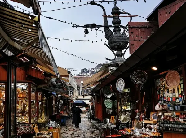 Baščaršija (Sarajevo Old Bazaar)