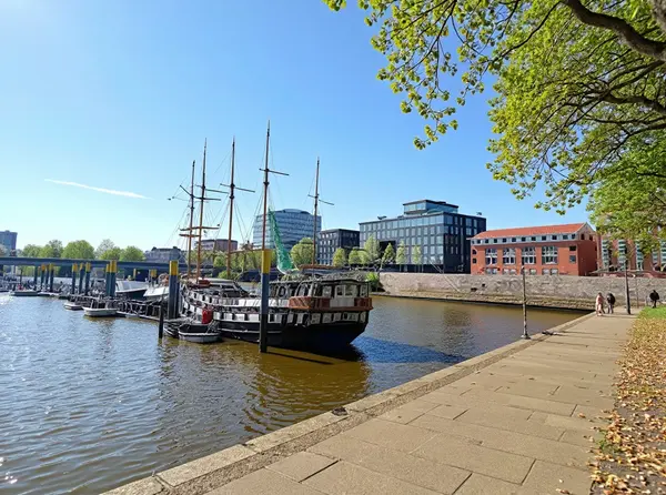 Weser River Promenade