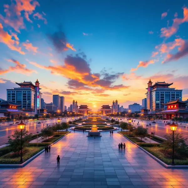 Korla People's Square