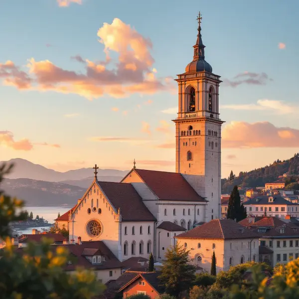 Koper Cathedral and Bell Tower