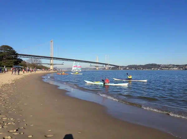 Water Sports on Portobello Beach
