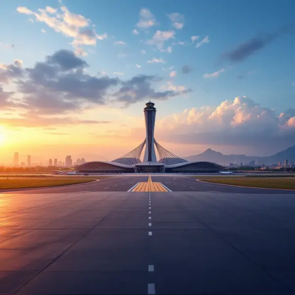 Departure from Da Nang Airport