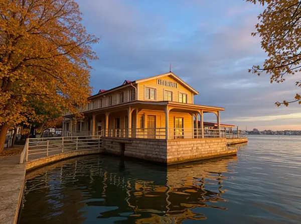 Boğaz kıyısında balık restoranı 6