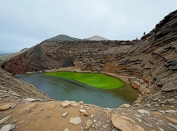 El Golfo / Charco de los Clicos (Green Lagoon)