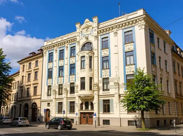 Art Nouveau District (Alberta iela), Alberta iela, Riga, Latvia