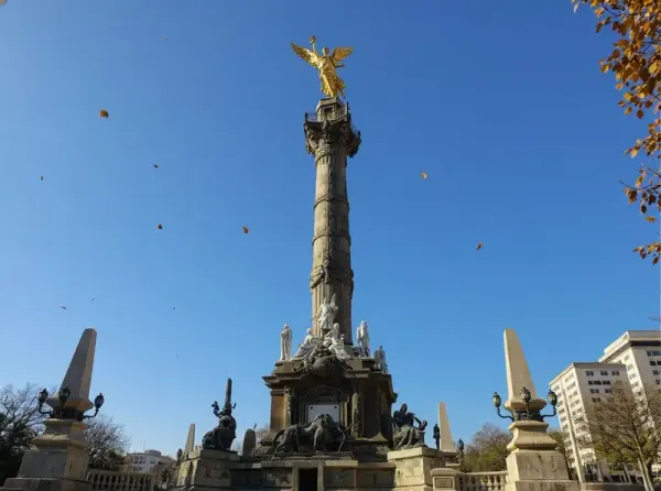 Ángel de la Independencia (The Angel on Paseo de la Reforma)