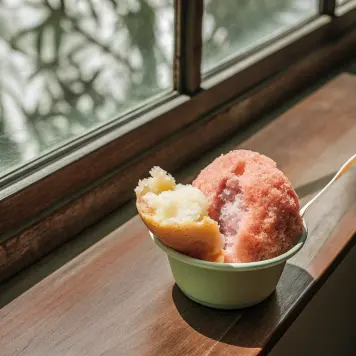 Granita con Brioche