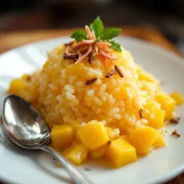 Mango sticky rice