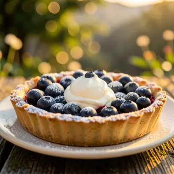 Tarte aux Myrtilles
