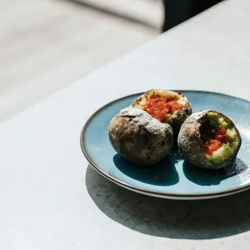 Papas arrugadas with mojo