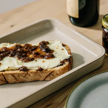 Henderson's Relish on Toast