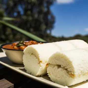 Puttu and Kadala Curry