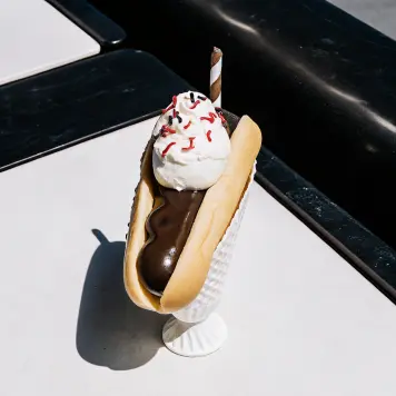 Dodger Dog Sundae