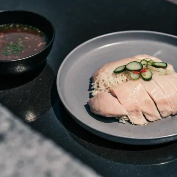 Hainanese Chicken Rice