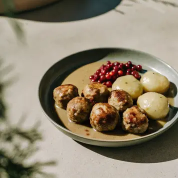 Kjøttkaker (Norwegian meatballs)