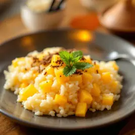 Mango sticky rice