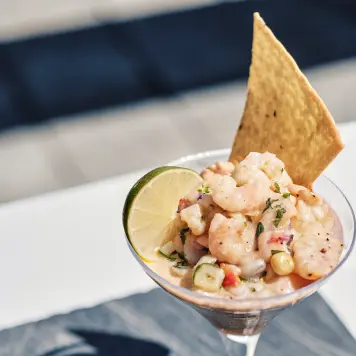 Ceviche de camarón