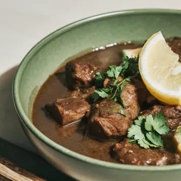 Stoofvlees (Flemish beef stew)