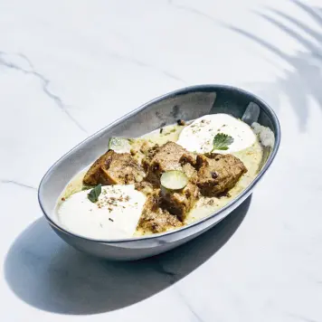 Beef Rezala