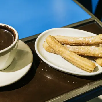 Churros con Chocolate