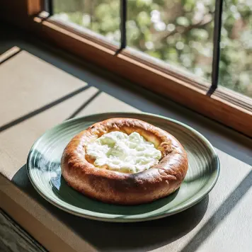 Siberian Vatrushka with Cottage Cheese