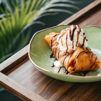 Chimichanga (Dessert Version)