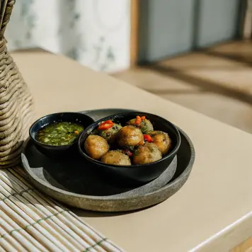Papas Arrugadas con Mojo