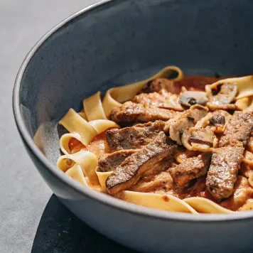 Beef Stroganoff