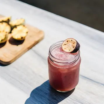 Prickly pear agua fresca