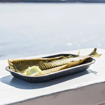 Harðfiskur (dried fish)