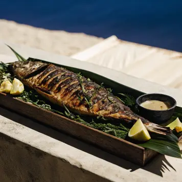 Inihaw na tuna (grilled tuna)