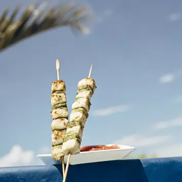 Brochettes (grilled meat skewers)