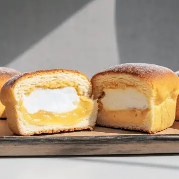 Pandesal with Kesong Puti