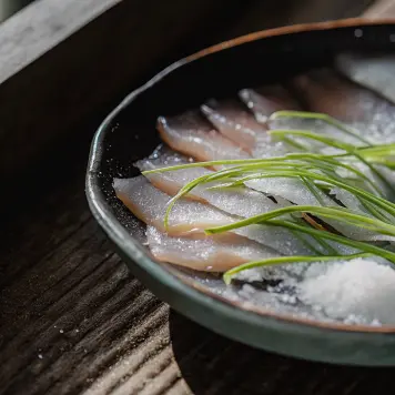 Stroganina (Frozen Raw Fish)