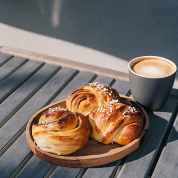 Skillingsboller (cinnamon bun)