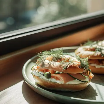 Bagels with Lox