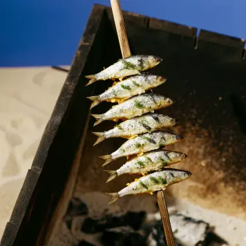 Espeto de Sardinas