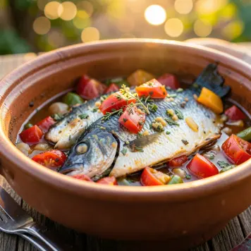 Pescado a la Cazuela
