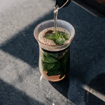 Mint tea
